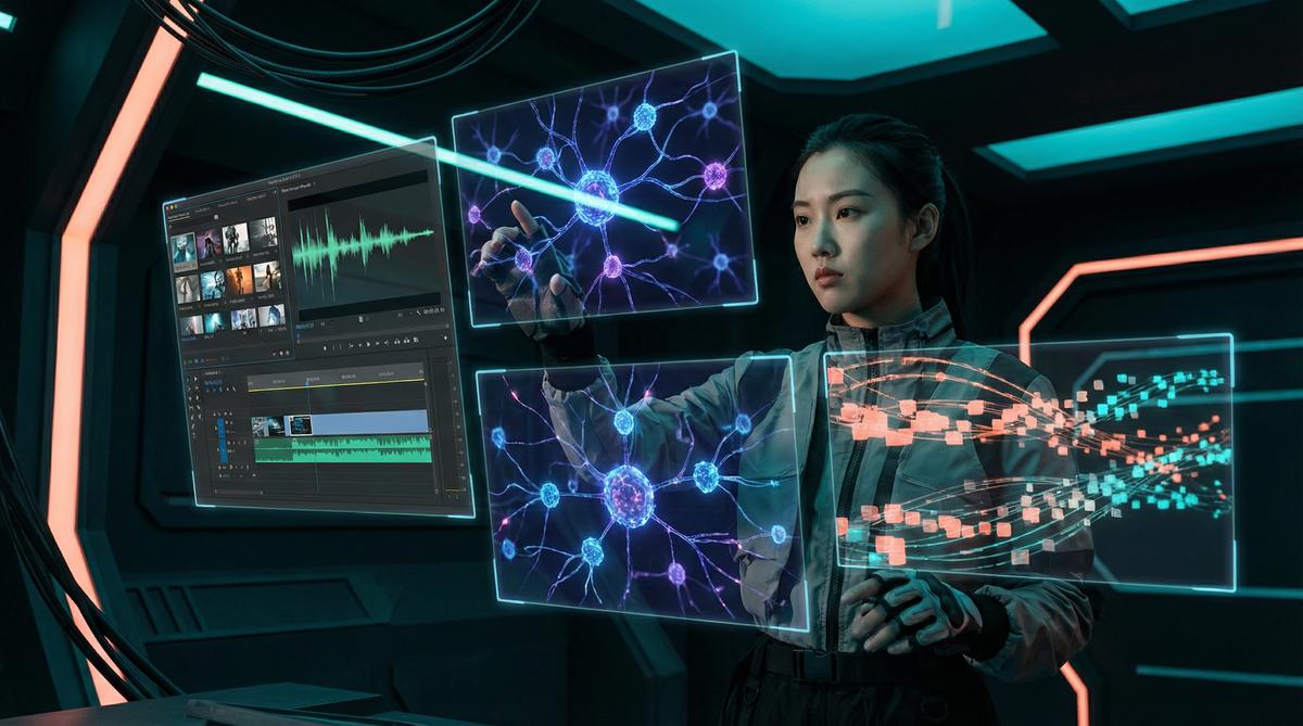 内衣写真AI视频技术